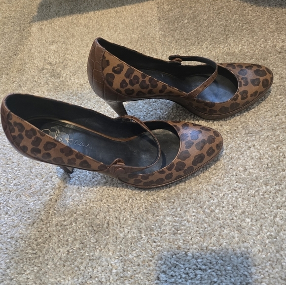 Cole Haan- Leopard Heels - Picture 3 of 10